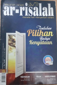 Image of MAJALAH AR-RISALAH : MENATA HATI MENYENTUH RUHANI